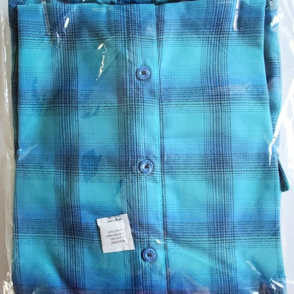 DIXXON Flannel POSEIDON'S KISS Men's Flannel Shirt L Tall - Picture 8 of 9